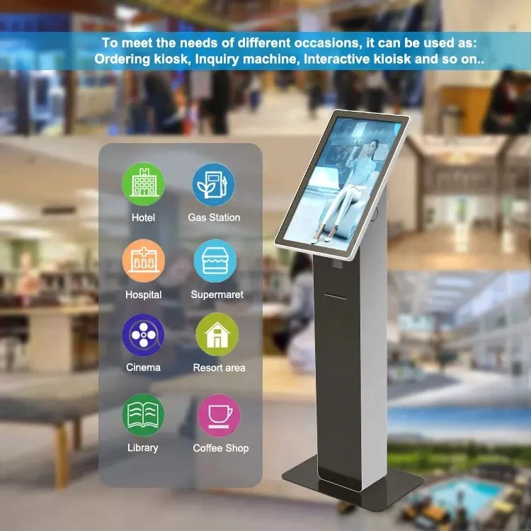 Payment Kiosk Touch Screen Self Service Ordering